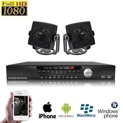 2x Mini Spy Camera Set HD SDI
